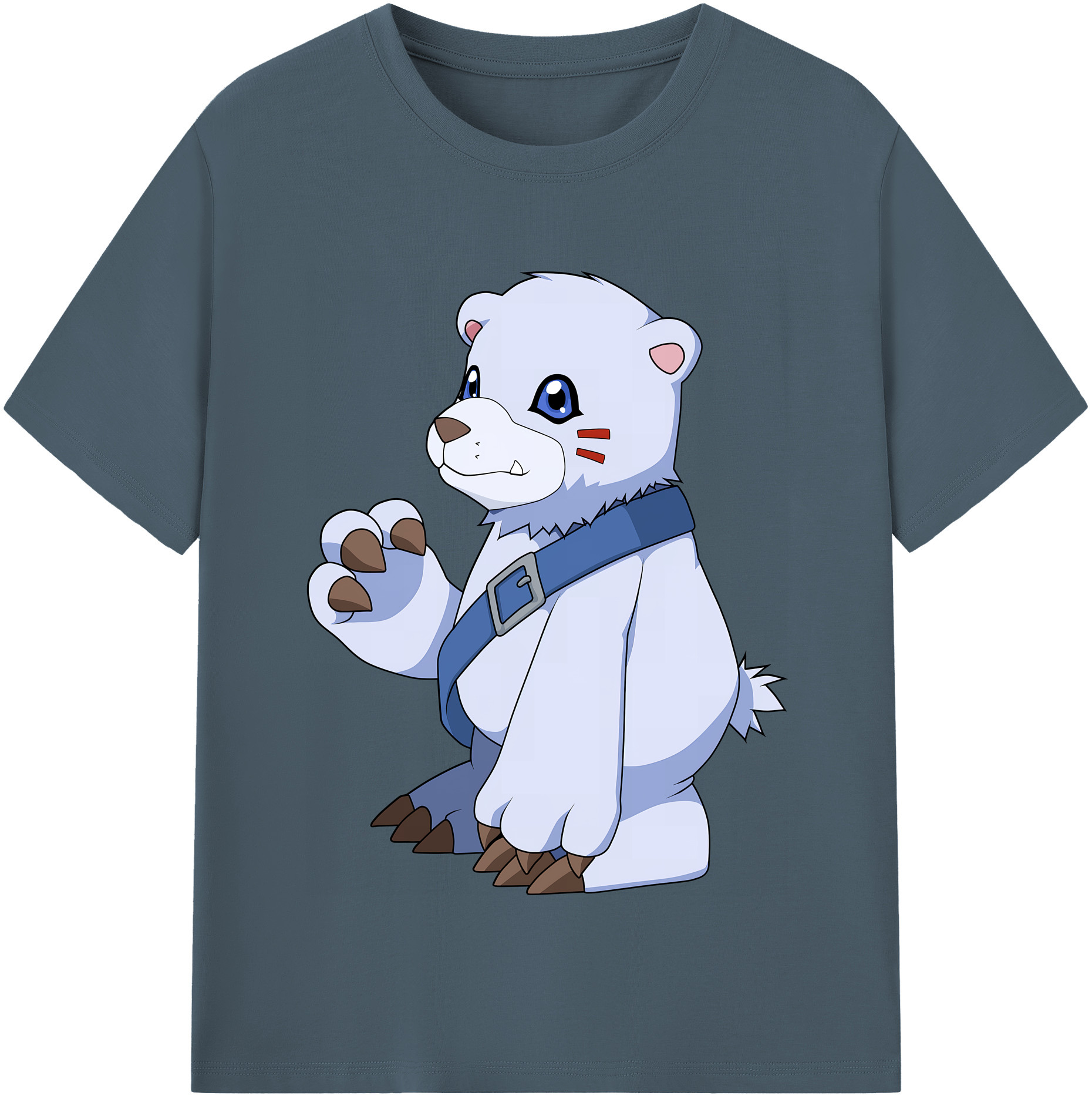 （画像用） Digimon デジタルモンスター/デジモン 綿100％半袖Tシャツ（フロントプリント）